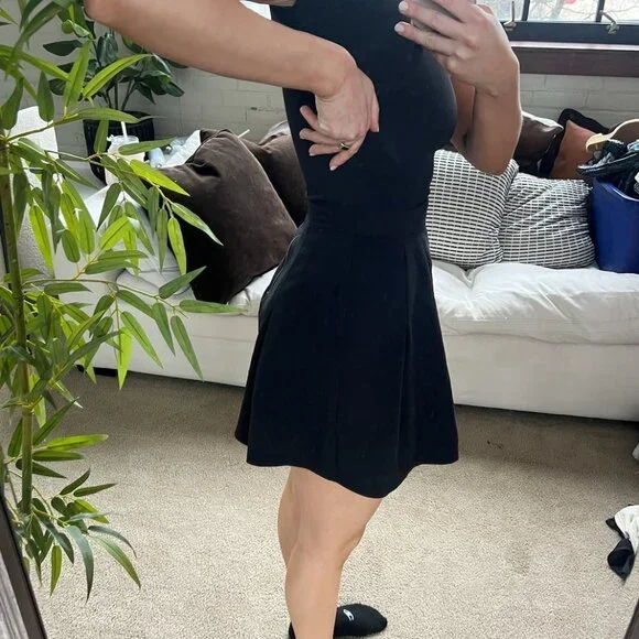 black silk skirt - Picture 2 of 3